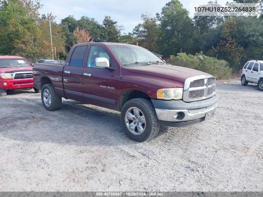 2002 Dodge Ram 1500 St VIN: 1D7HU18Z52J264835 Lot: 40708667