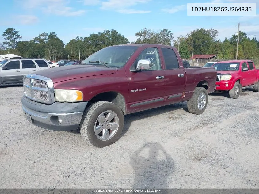 2002 Dodge Ram 1500 St VIN: 1D7HU18Z52J264835 Lot: 40708667