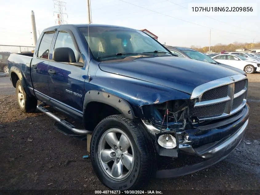 2002 Dodge Ram 1500 St VIN: 1D7HU18N62J209856 Lot: 40716273