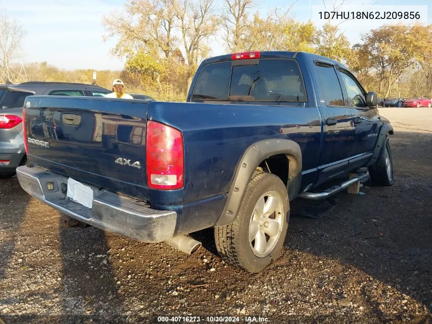 2002 Dodge Ram 1500 St VIN: 1D7HU18N62J209856 Lot: 40716273