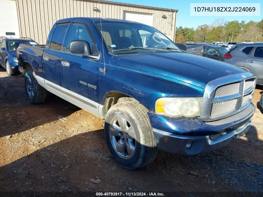 1D7HU18ZX2J224069 2002 Dodge Ram 1500 St