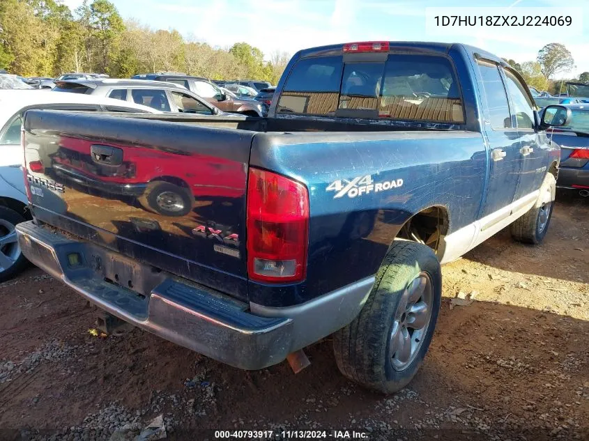 1D7HU18ZX2J224069 2002 Dodge Ram 1500 St