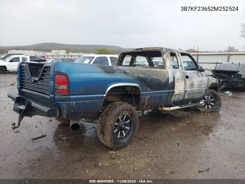 2002 Dodge Ram 2500 St VIN: 3B7KF23652M252524 Lot: 40800985