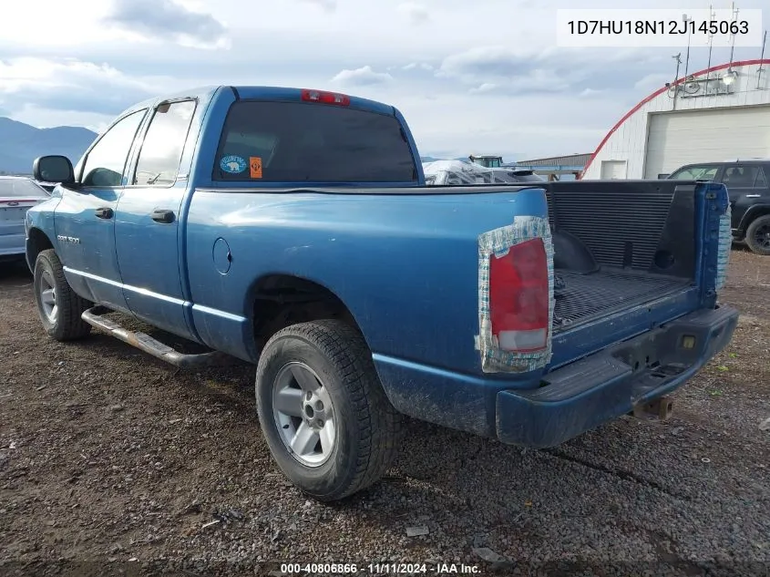 1D7HU18N12J145063 2002 Dodge Ram 1500 St