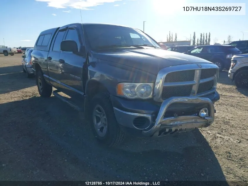 1D7HU18N43S269727 2003 Dodge Ram 1500