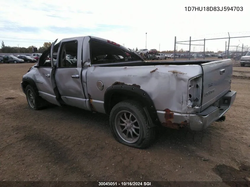 1D7HU18D83J594703 2003 Dodge Ram 1500 St/Slt