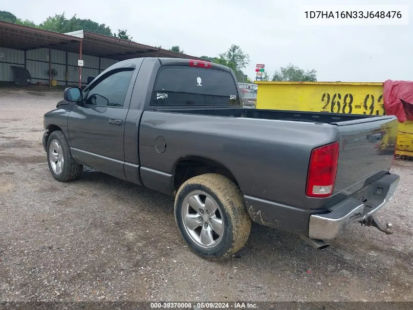 1D7HA16N33J648476 2003 Dodge Ram 1500 Slt/Laramie/St