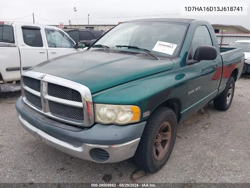 1D7HA16D13J618741 2003 Dodge Ram 1500 Slt/Laramie/St