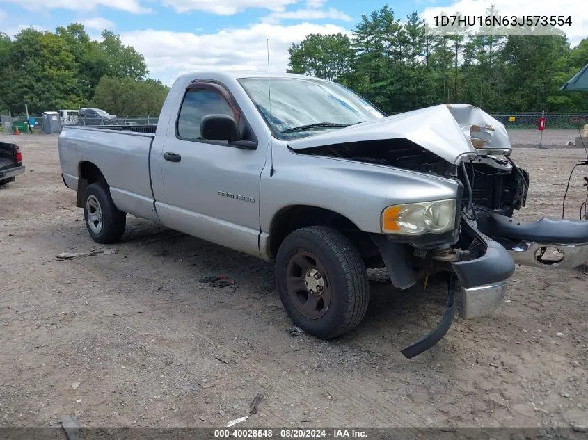 2003 Dodge Ram 1500 Slt/Laramie/St VIN: 1D7HU16N63J573554 Lot: 40028548