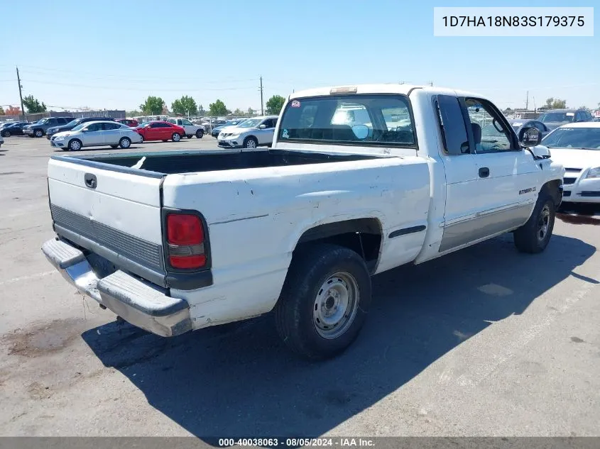 1D7HA18N83S179375 2003 Dodge Ram 1500