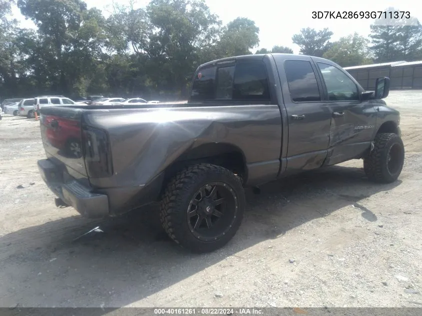 3D7KA28693G711373 2003 Dodge Ram 2500 Slt/Laramie/St