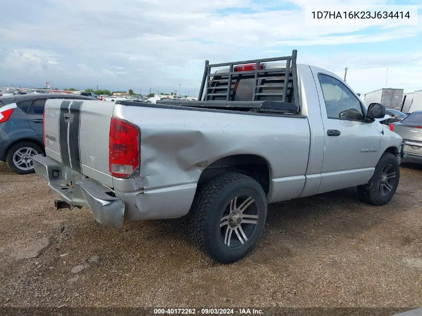 1D7HA16K23J634414 2003 Dodge Ram 1500 St