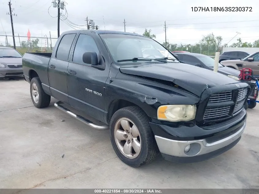 2003 Dodge Ram 1500 Slt/Laramie/St VIN: 1D7HA18N63S230372 Lot: 40221854