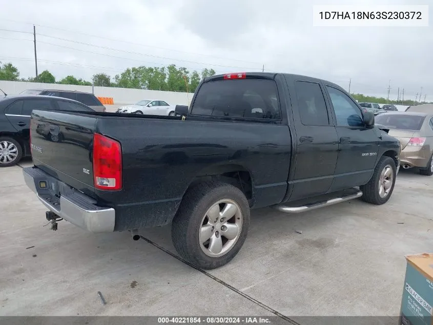 2003 Dodge Ram 1500 Slt/Laramie/St VIN: 1D7HA18N63S230372 Lot: 40221854