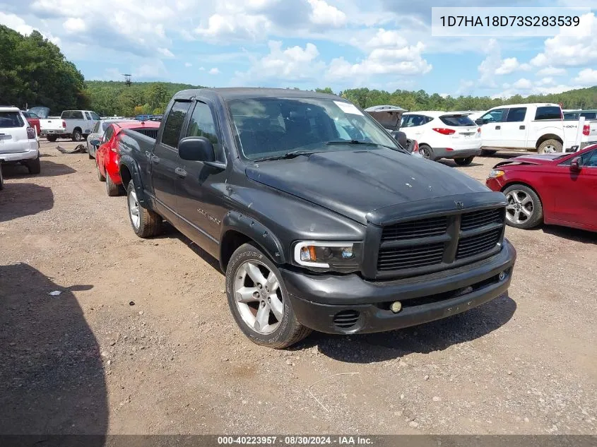 2003 Dodge Ram 1500 Slt/Laramie/St VIN: 1D7HA18D73S283539 Lot: 40223957