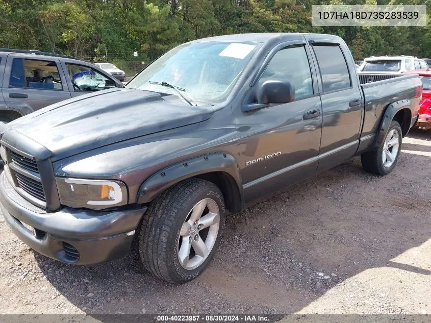 2003 Dodge Ram 1500 Slt/Laramie/St VIN: 1D7HA18D73S283539 Lot: 40223957