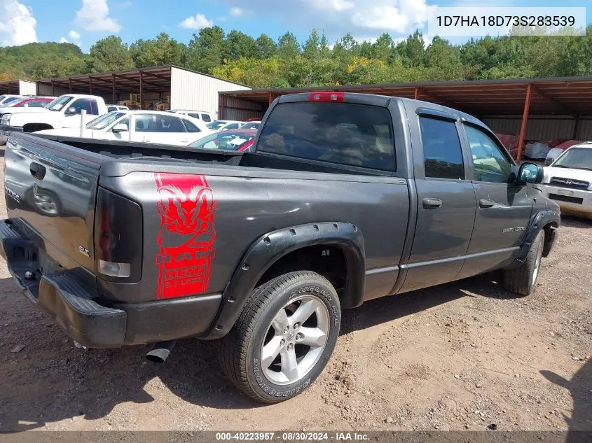 2003 Dodge Ram 1500 Slt/Laramie/St VIN: 1D7HA18D73S283539 Lot: 40223957