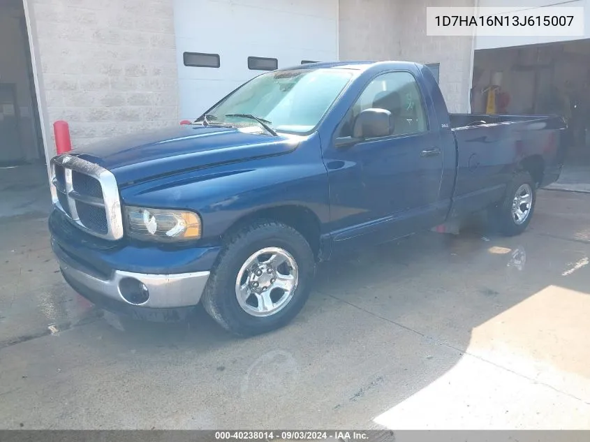 2003 Dodge Ram 1500 Slt/Laramie/St VIN: 1D7HA16N13J615007 Lot: 40238014