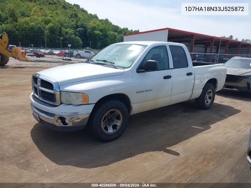 2003 Dodge Ram 1500 Slt/Laramie/St VIN: 1D7HA18N33J525872 Lot: 40266500