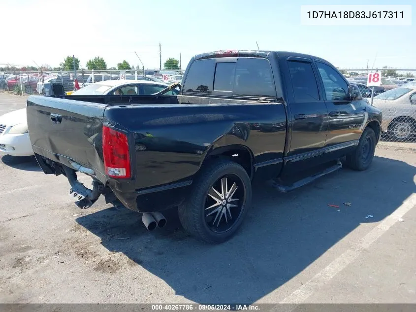 1D7HA18D83J617311 2003 Dodge Ram 1500 Slt/Laramie/St