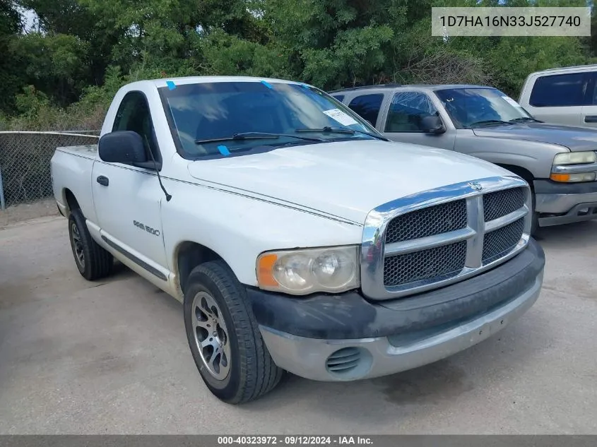 2003 Dodge Ram 1500 Slt/Laramie/St VIN: 1D7HA16N33J527740 Lot: 40323972