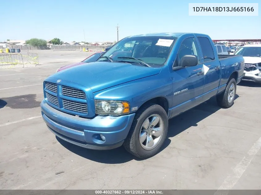 2003 Dodge Ram 1500 Slt/Laramie/St VIN: 1D7HA18D13J665166 Lot: 40327662