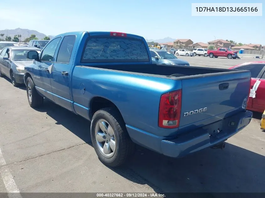 2003 Dodge Ram 1500 Slt/Laramie/St VIN: 1D7HA18D13J665166 Lot: 40327662