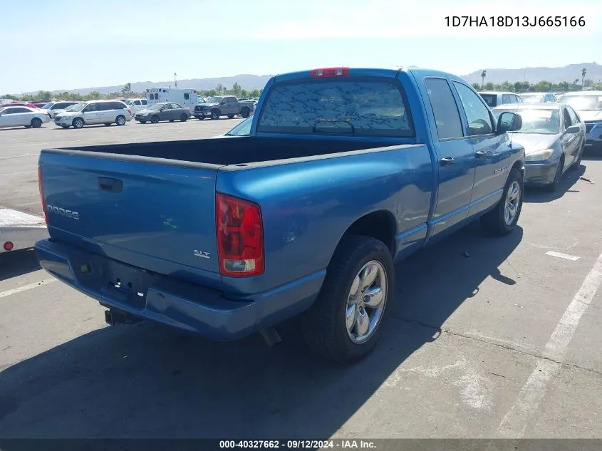 2003 Dodge Ram 1500 Slt/Laramie/St VIN: 1D7HA18D13J665166 Lot: 40327662