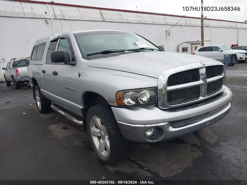 2003 Dodge Ram 1500 Slt/Laramie/St VIN: 1D7HU18D23J658346 Lot: 40343102