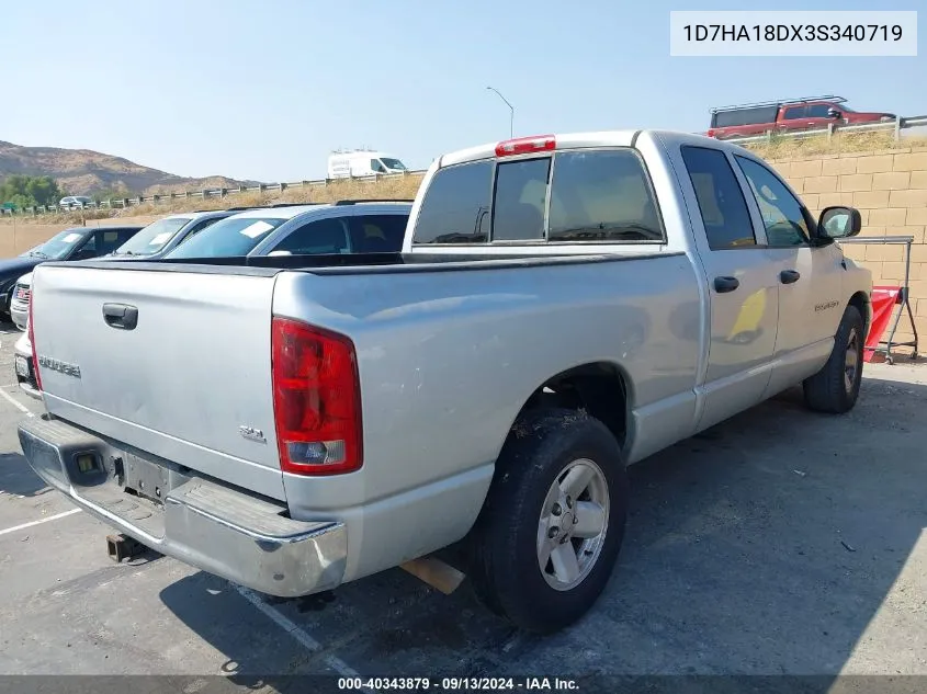 1D7HA18DX3S340719 2003 Dodge Ram 1500 Slt/Laramie/St