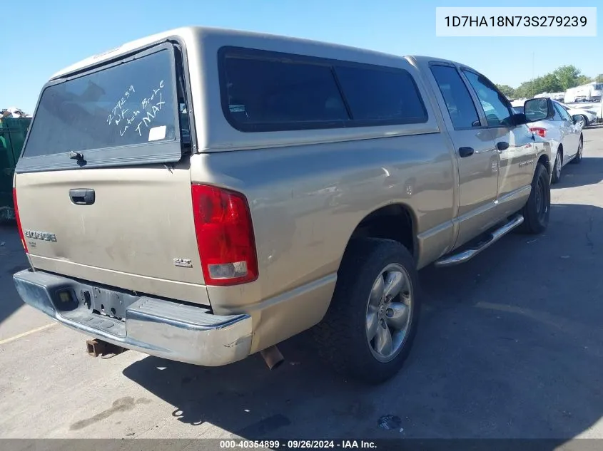 2003 Dodge Ram 1500 Slt/Laramie/St VIN: 1D7HA18N73S279239 Lot: 40354899