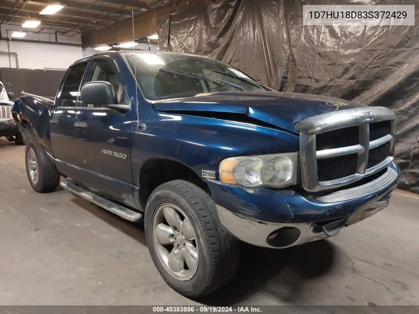 1D7HU18D83S372429 2003 Dodge Ram 1500 Slt/Laramie/St