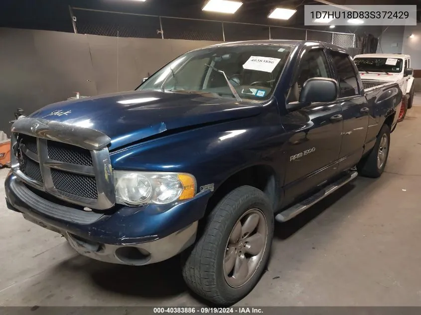 1D7HU18D83S372429 2003 Dodge Ram 1500 Slt/Laramie/St