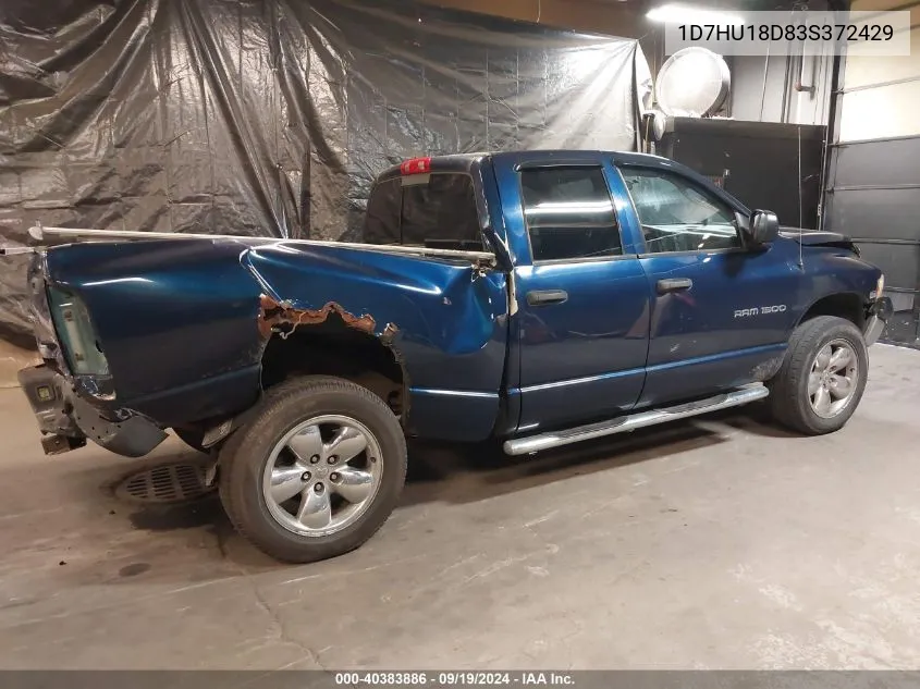 1D7HU18D83S372429 2003 Dodge Ram 1500 Slt/Laramie/St