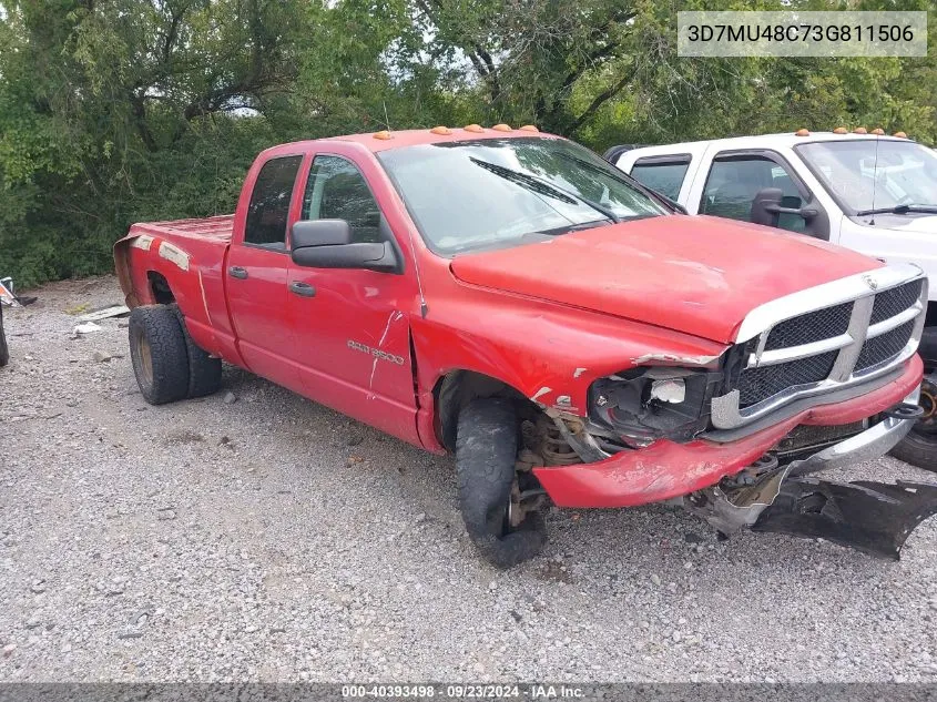 2003 Dodge Ram 3500 St/Slt VIN: 3D7MU48C73G811506 Lot: 40393498