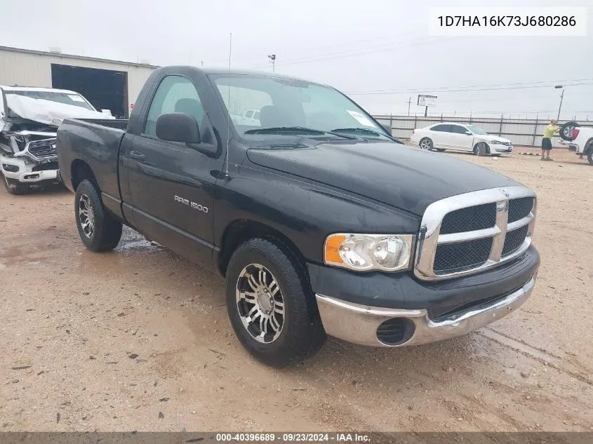 1D7HA16K73J680286 2003 Dodge Ram 1500 St