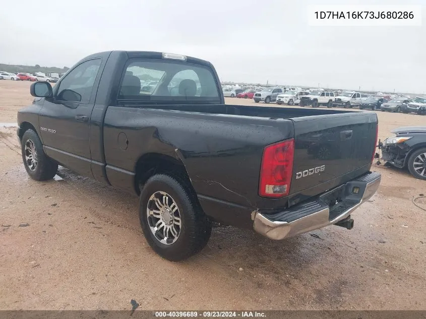 1D7HA16K73J680286 2003 Dodge Ram 1500 St