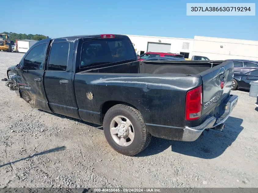 3D7LA38663G719294 2003 Dodge Ram 3500 St/Slt