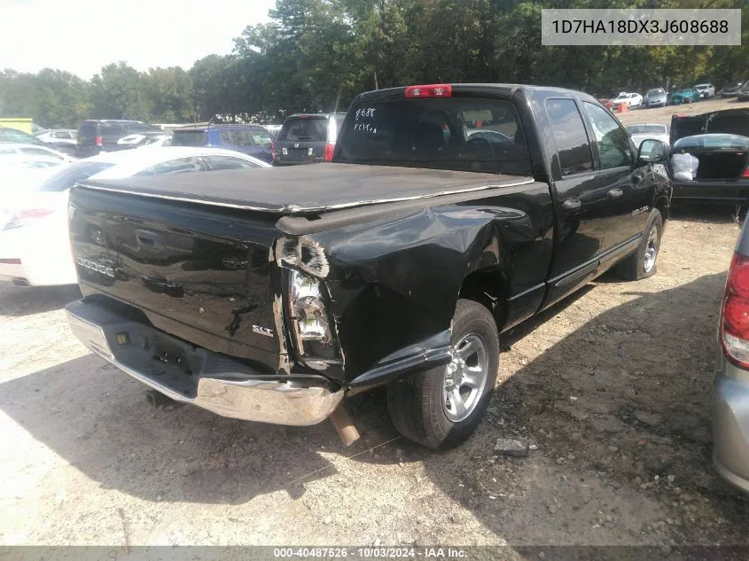 1D7HA18DX3J608688 2003 Dodge Ram 1500 Slt/Laramie/St