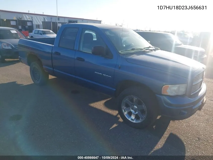 2003 Dodge Ram 1500 Slt/Laramie/St VIN: 1D7HU18D23J656631 Lot: 40566647