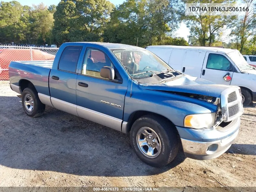 2003 Dodge Ram 1500 Slt/Laramie/St VIN: 1D7HA18N63J506166 Lot: 40576373