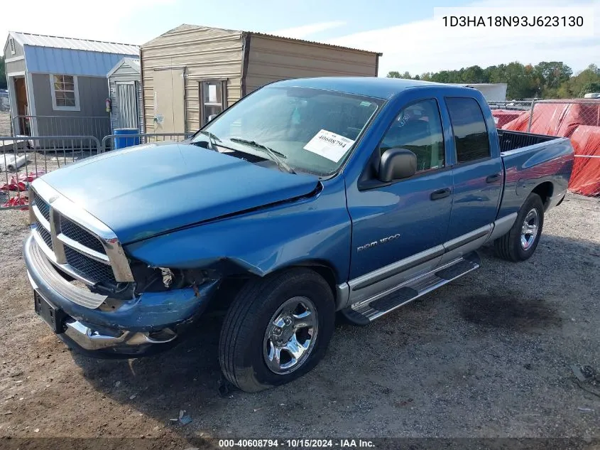 2003 Dodge Ram 1500 Slt/Laramie/St VIN: 1D3HA18N93J623130 Lot: 40608794