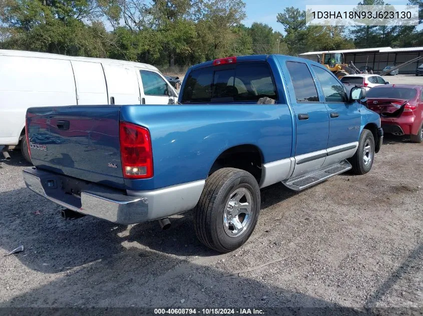 2003 Dodge Ram 1500 Slt/Laramie/St VIN: 1D3HA18N93J623130 Lot: 40608794