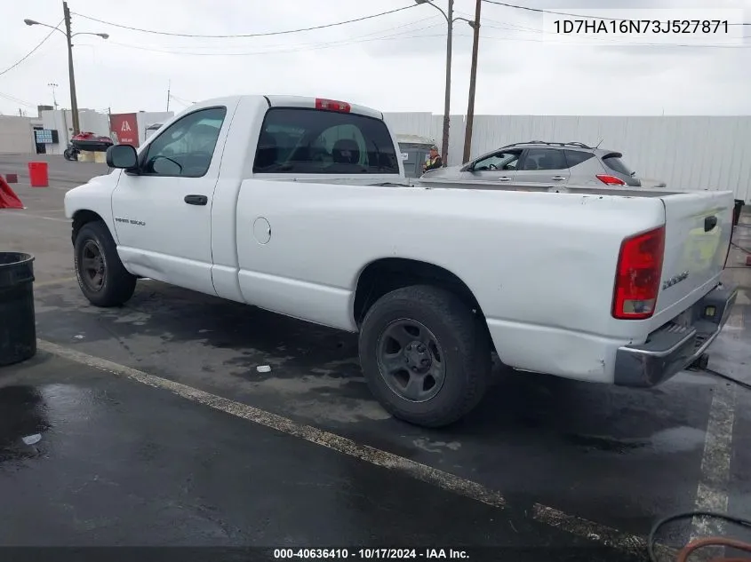 2003 Dodge Ram 1500 Slt/Laramie/St VIN: 1D7HA16N73J527871 Lot: 40636410