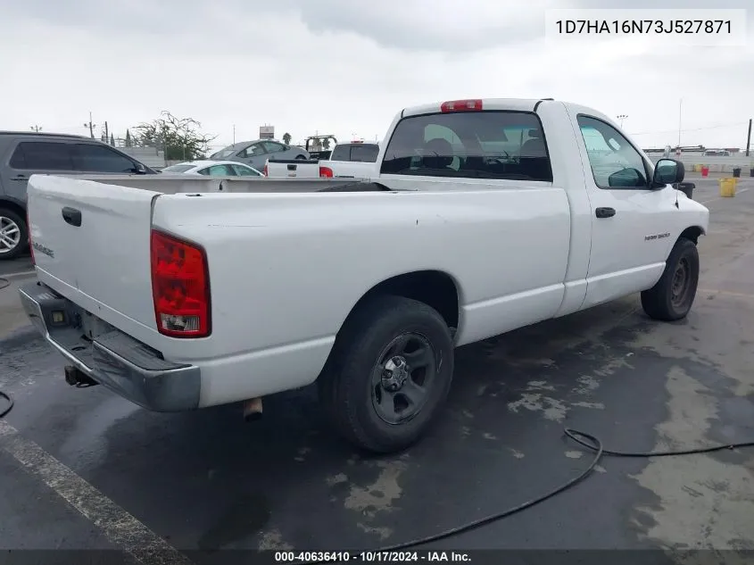 2003 Dodge Ram 1500 Slt/Laramie/St VIN: 1D7HA16N73J527871 Lot: 40636410