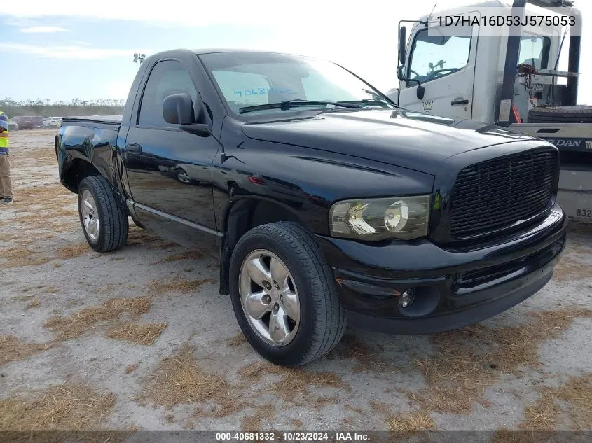 2003 Dodge Ram 1500 Slt/Laramie/St VIN: 1D7HA16D53J575053 Lot: 40681332