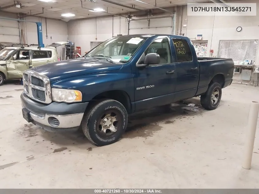 2003 Dodge Ram 1500 Slt/Laramie/St VIN: 1D7HU18N13J545271 Lot: 40721260