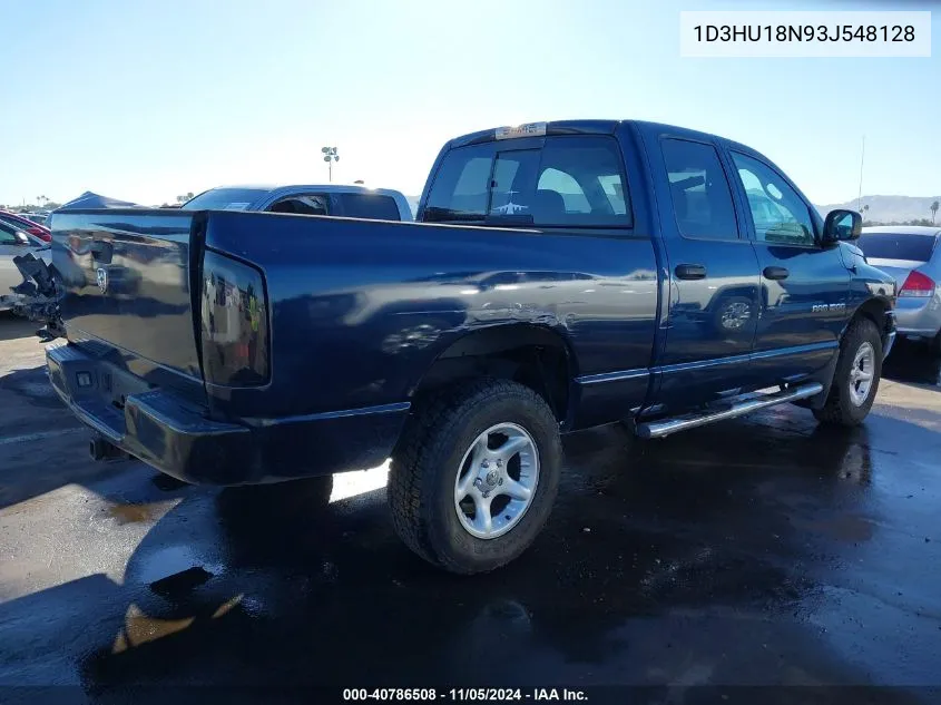 2003 Dodge Ram 1500 Slt/Laramie/St VIN: 1D3HU18N93J548128 Lot: 40786508