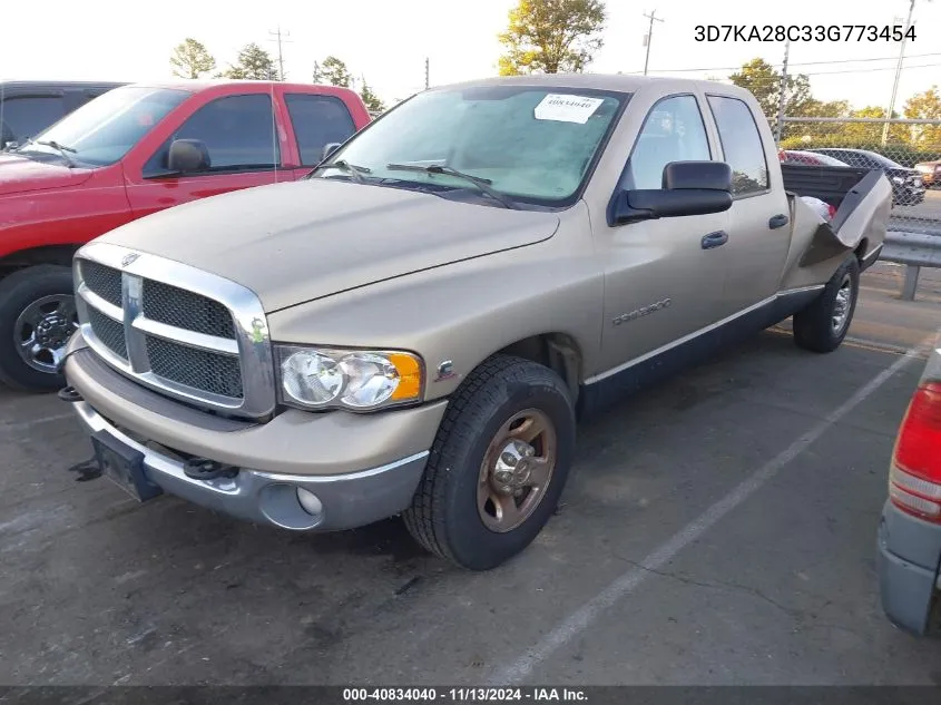 3D7KA28C33G773454 2003 Dodge Ram 2500 Slt/Laramie/St