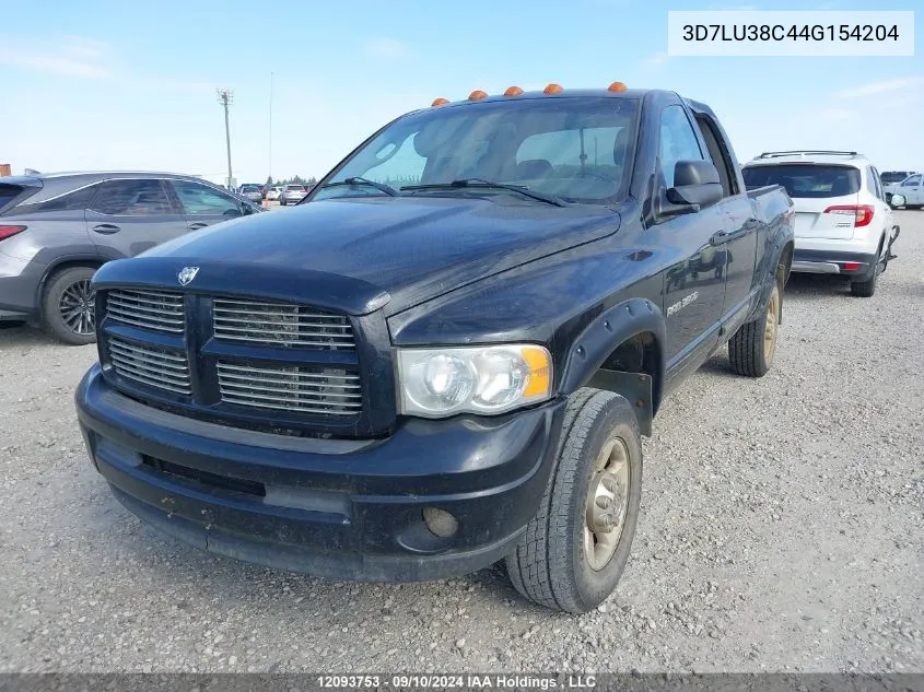 2004 Dodge Ram 3500 St/Slt VIN: 3D7LU38C44G154204 Lot: 12093753